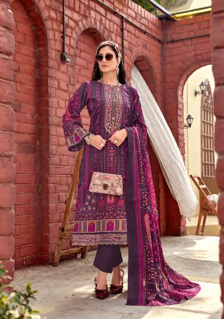Farmaish Vol 8 By Pakiza Jam Satin Pakistani Dress Material Wholesale Online